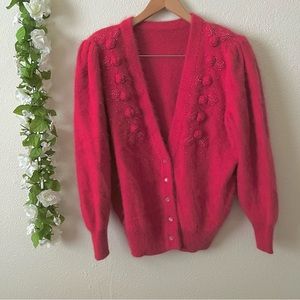 Angora Cardigan Angora Cardigan